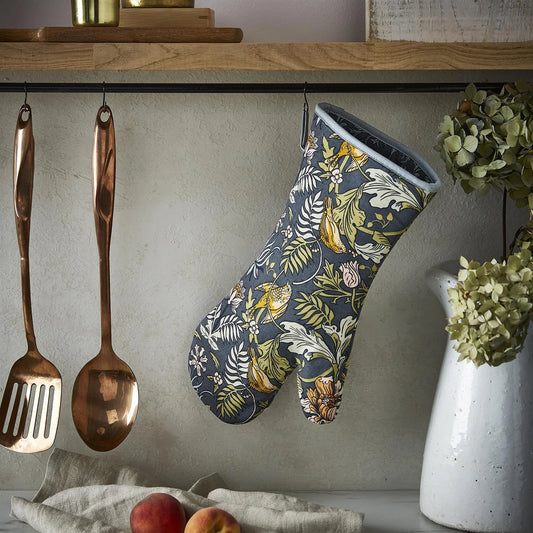 Oven Mitt "Finch & Flower"