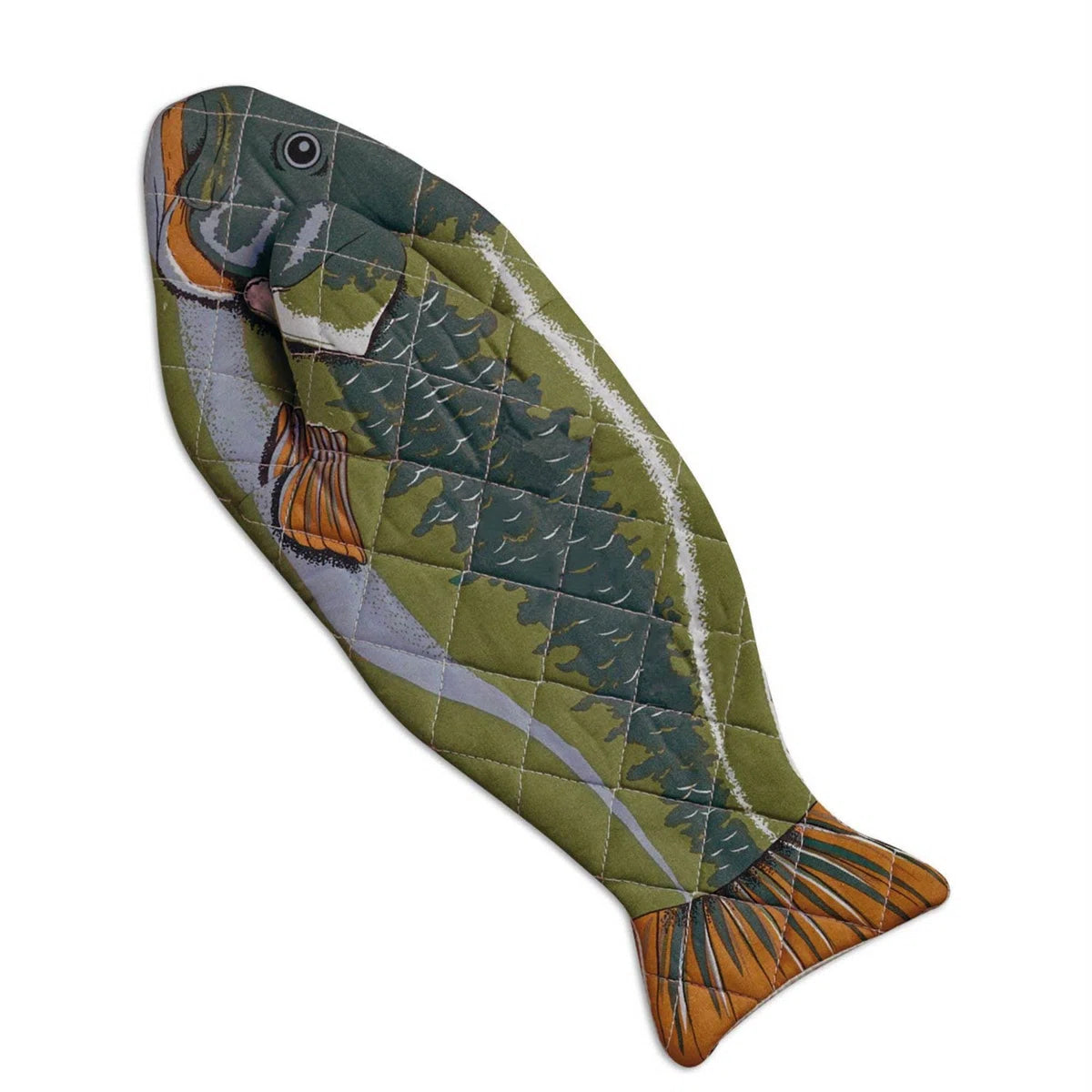 Oven Mitt "Fish" - Green
