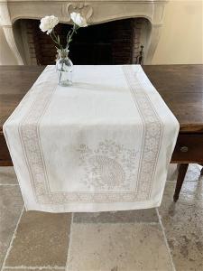 L'Ensoleillade Jacquard Table Runner: "France"