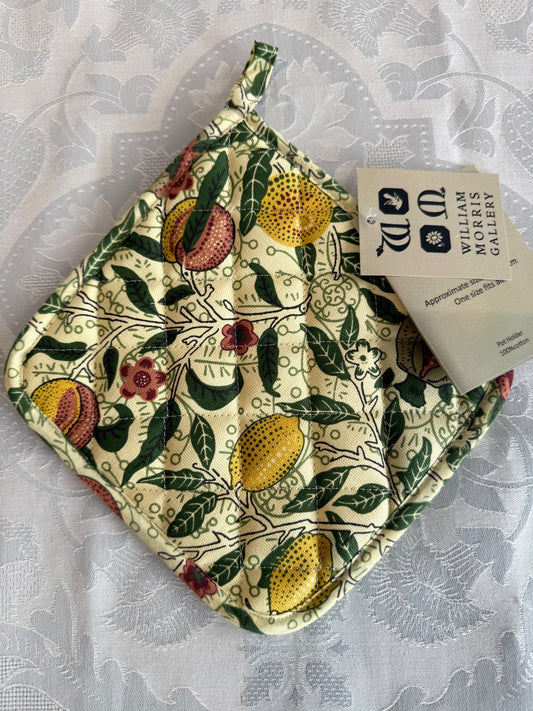 Pot Holder William Morris "Fruit"
