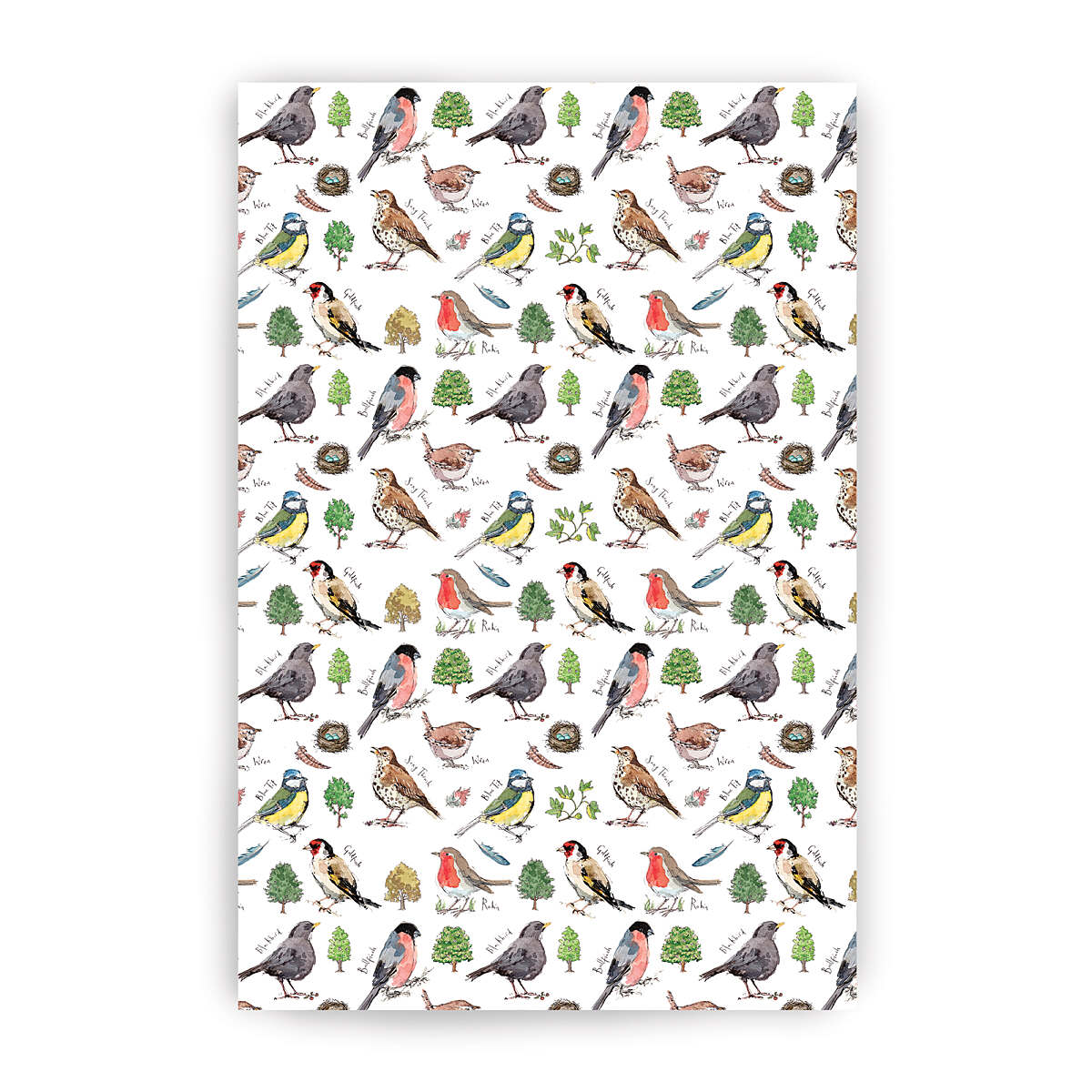 Tea Towel "Madeleine Floyd's Garden Bird Song"