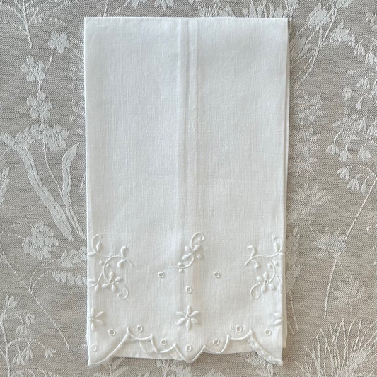 Madeira Embroidered Guest Towels