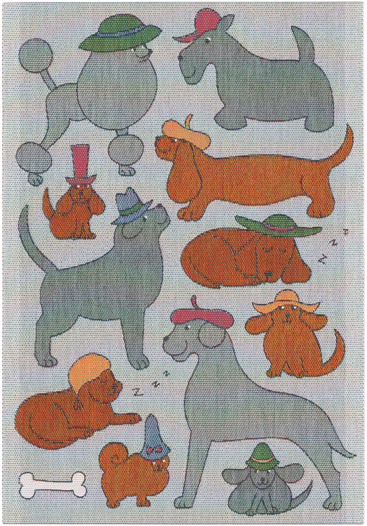 Ekelund Tea Towel: "Hattfest"