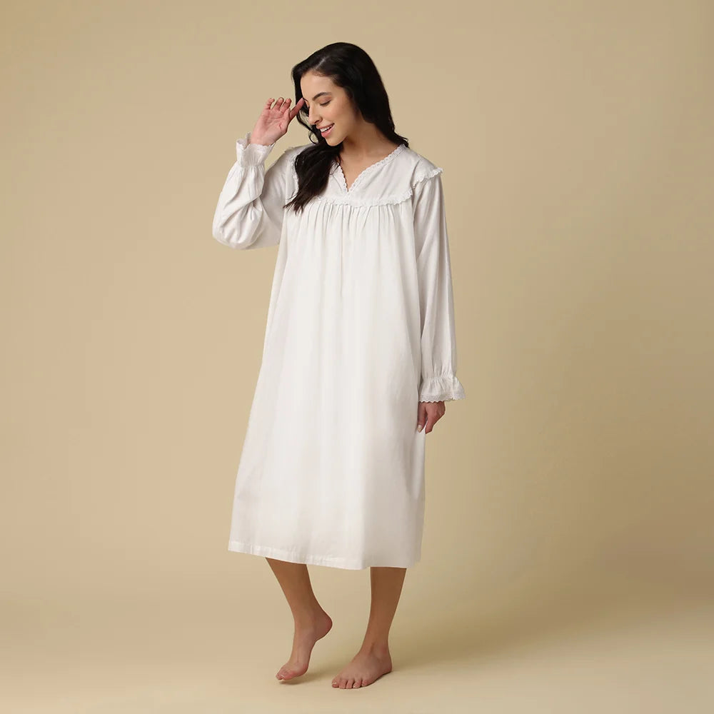 Nightdress "Heidi" 100% Cotton Flannel