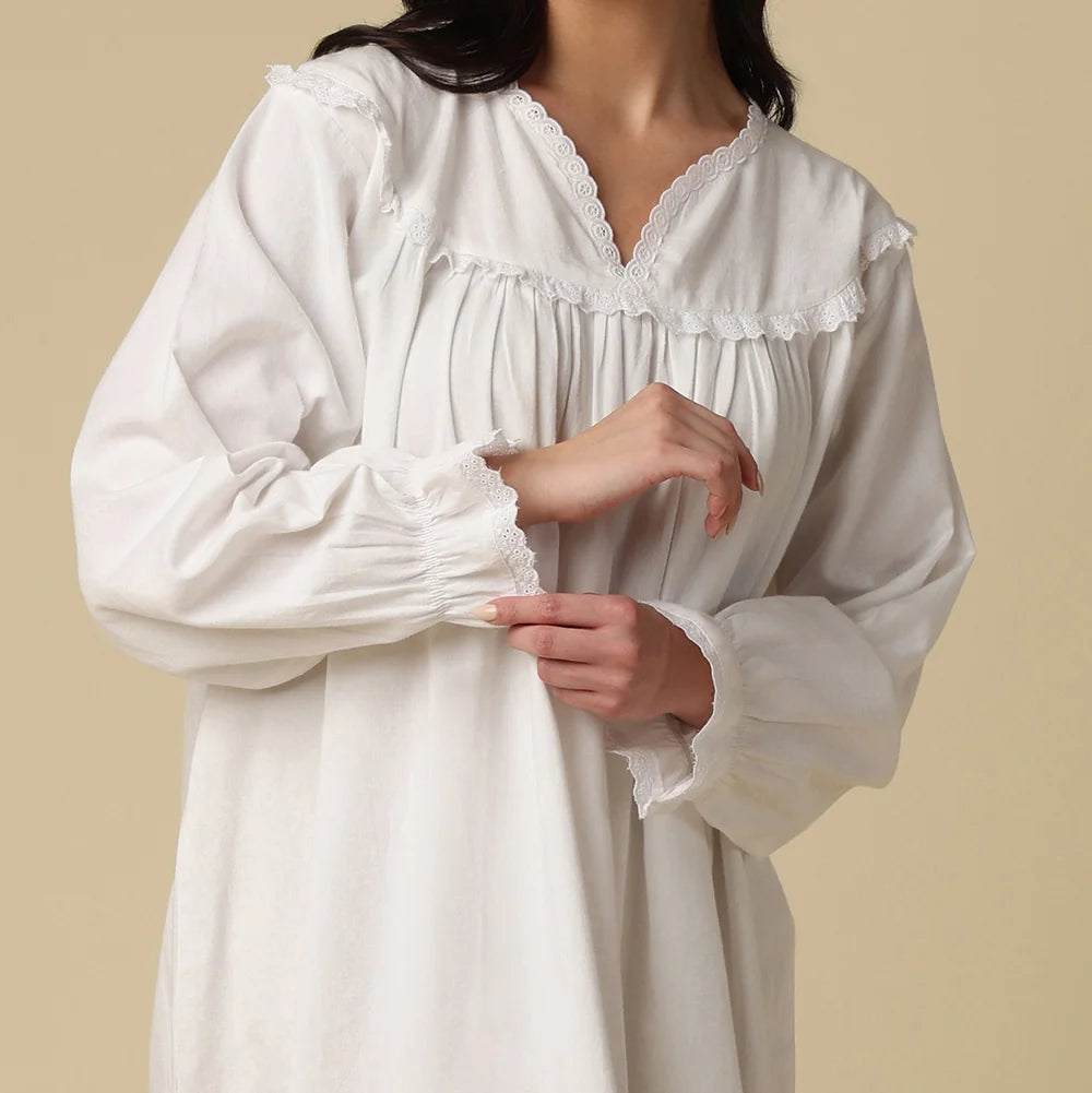 Nightdress "Heidi" 100% Cotton Flannel