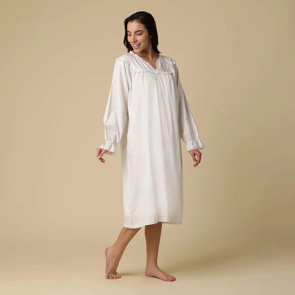 Nightdress "Heidi" 100% Cotton Flannel