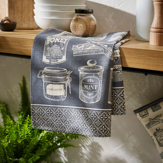 Tea Towel "Herbs & Spices"