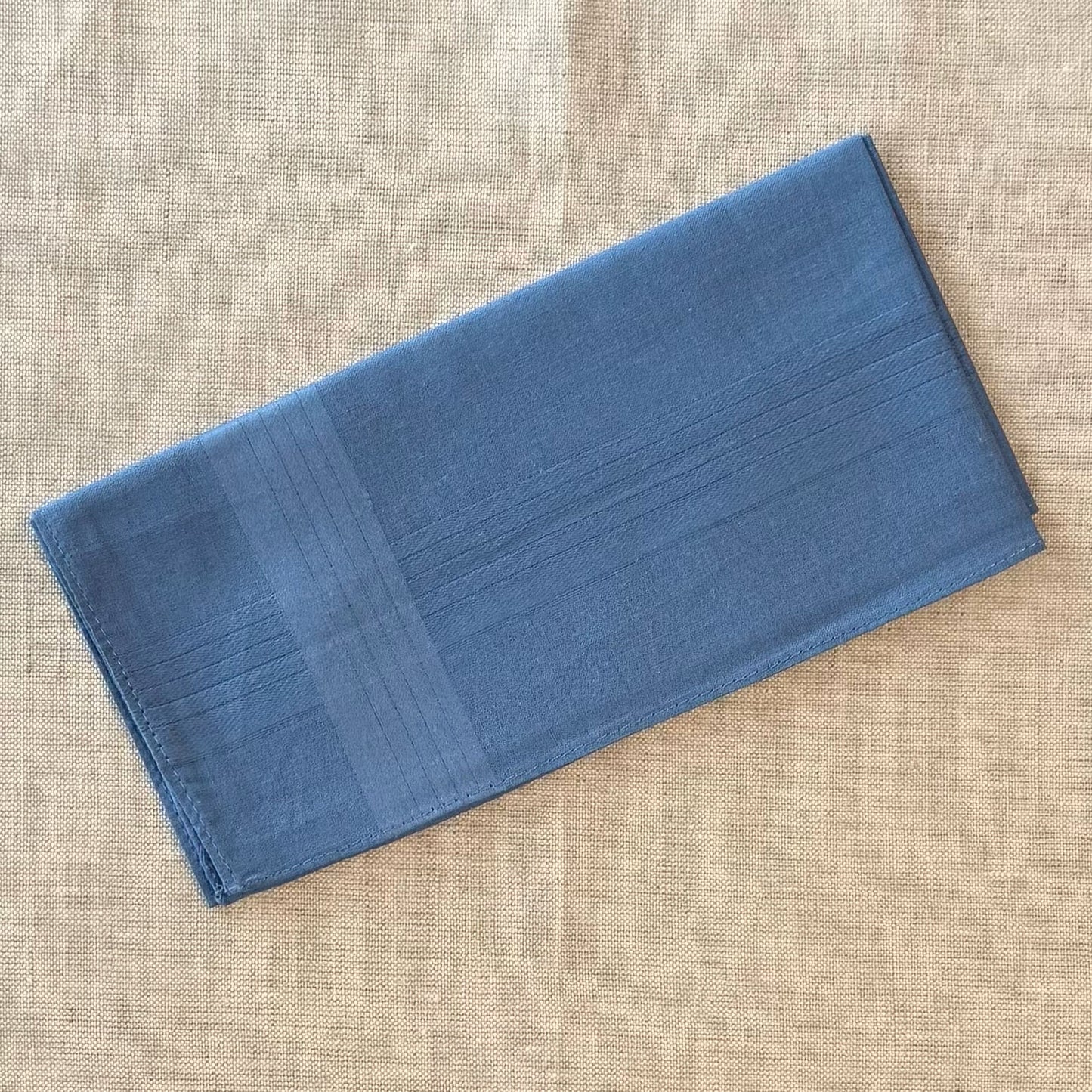 Handkerchief Men's - Dyed Satin Borders