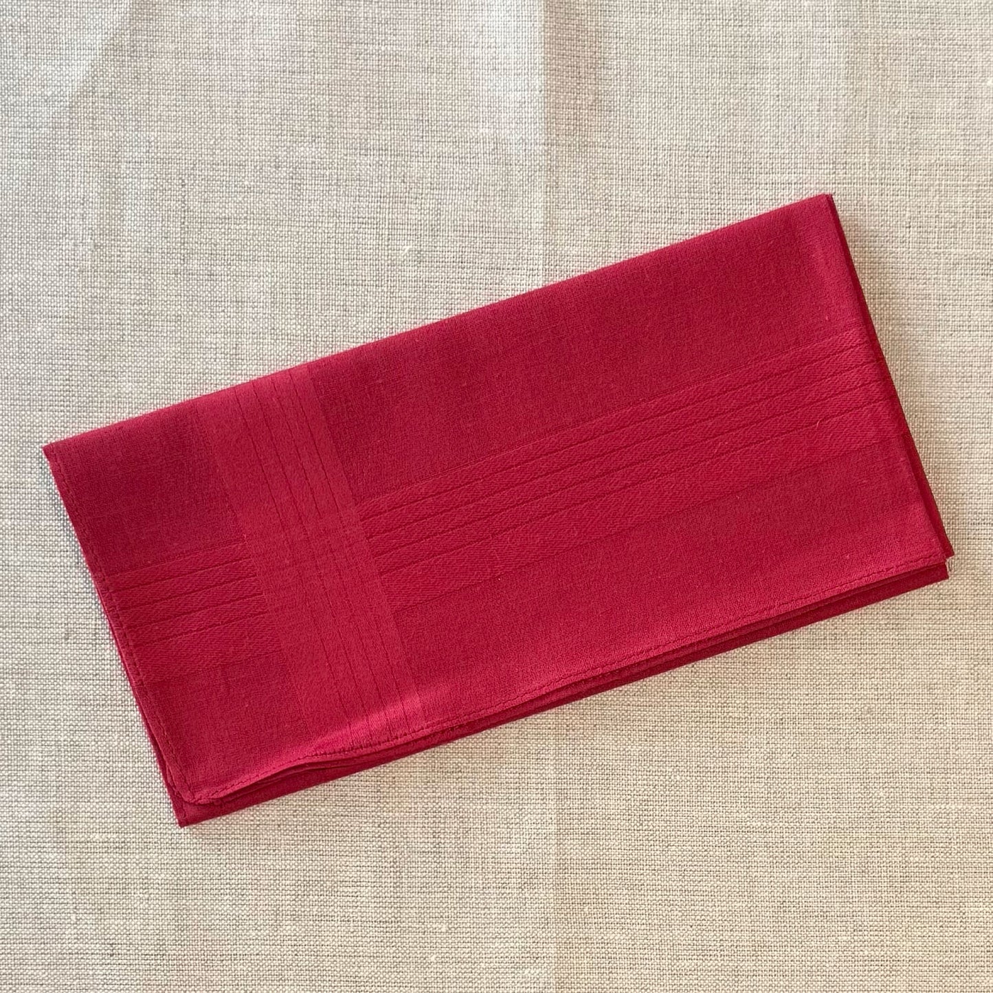 Handkerchief Men's - Dyed Satin Borders