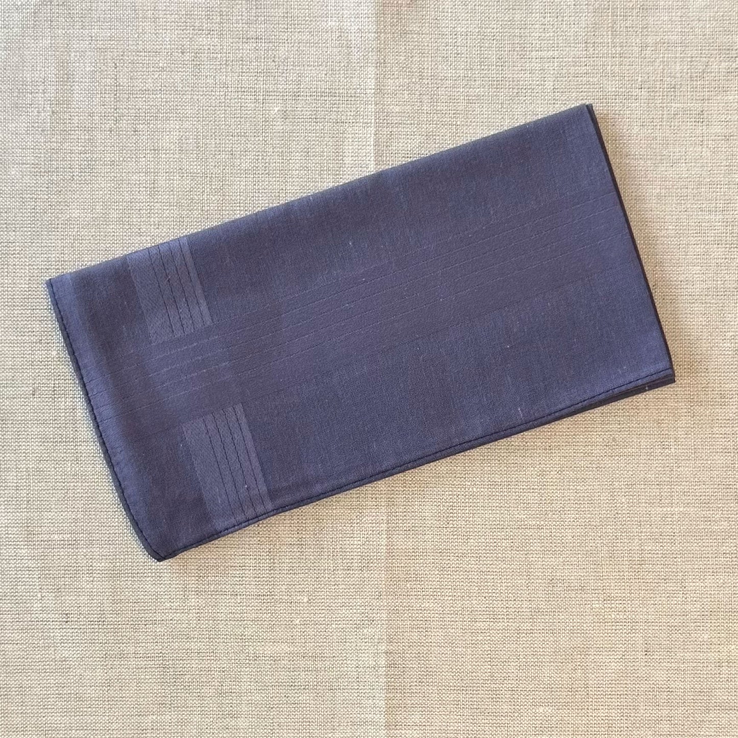 Handkerchief Men's - Dyed Satin Borders