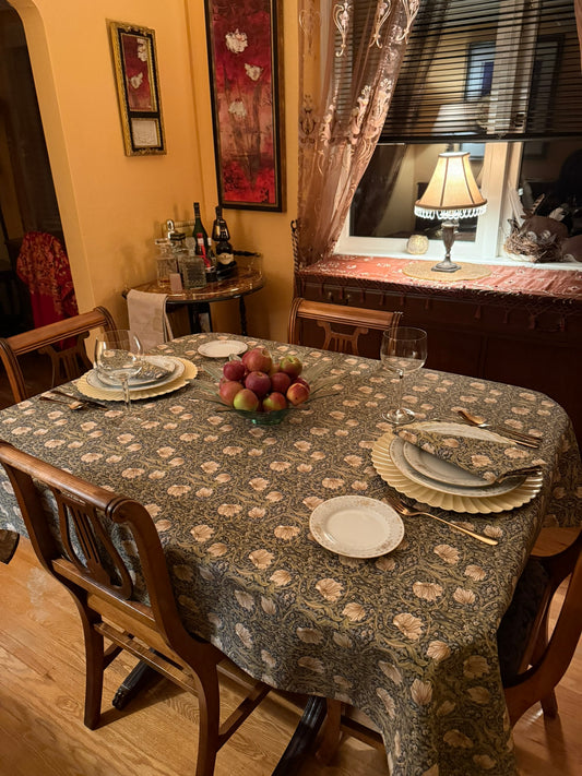 William Morris Pimpernel Tablecloth