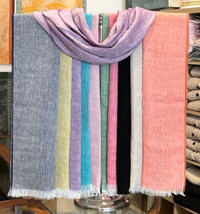 McNutt 100% Irish Linen Scarves