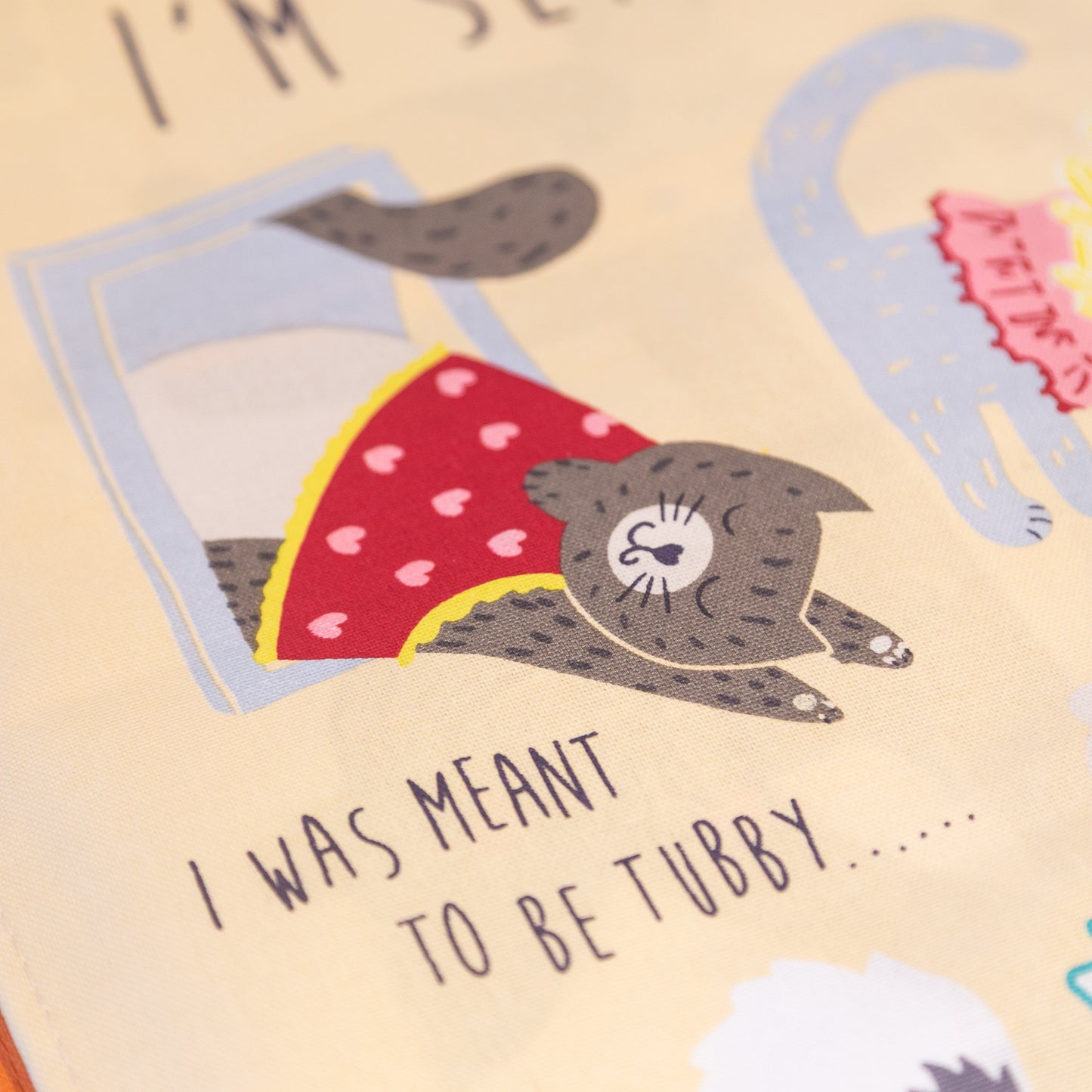Tea Towel "I'm Slimming Tomorrow"