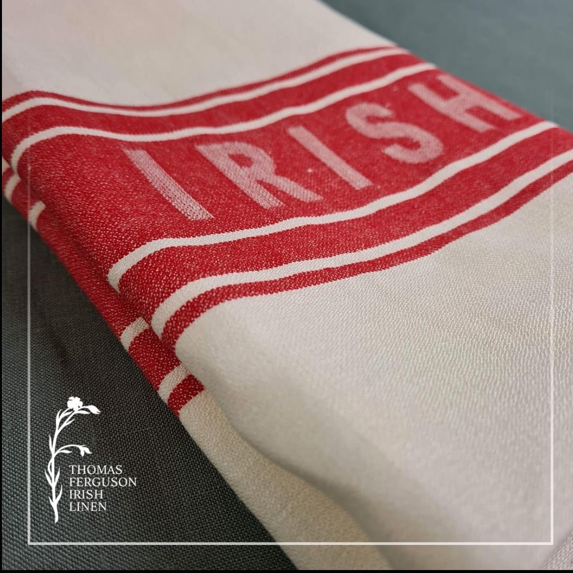 Tea Towel (Linen) "Irish Linen"