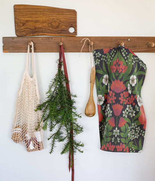 Ekelund Tea Towel: "Julblommor"