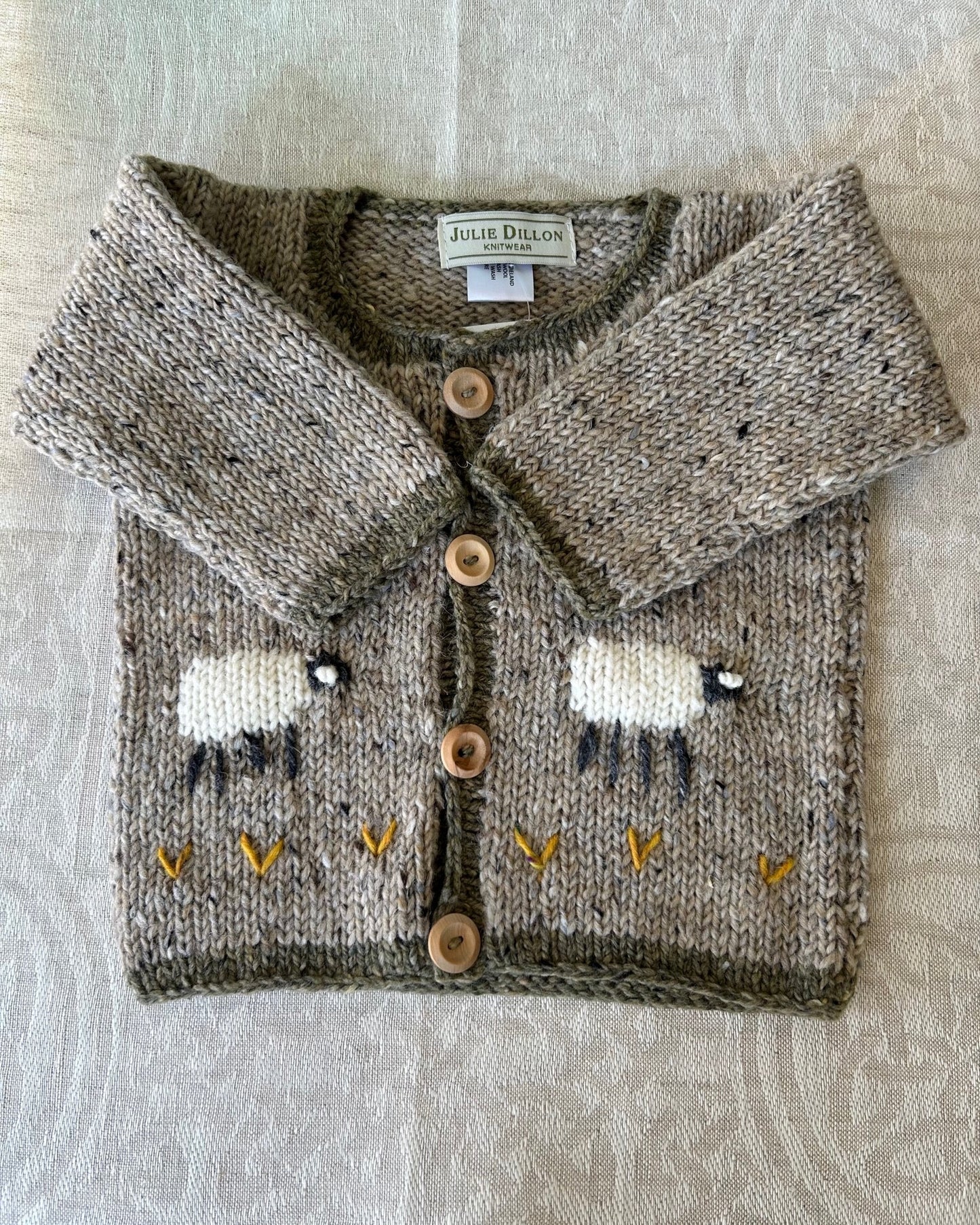 Children's Merino Wool Cardigans by Julie Dillon
