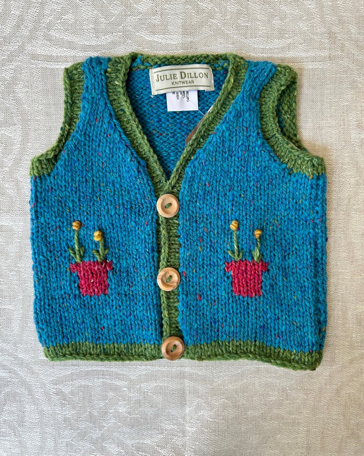Children's Merino Wool Vests by Julie Dillon
