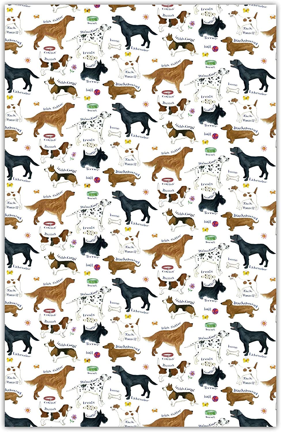 Tea Towel "Dog Breeds"