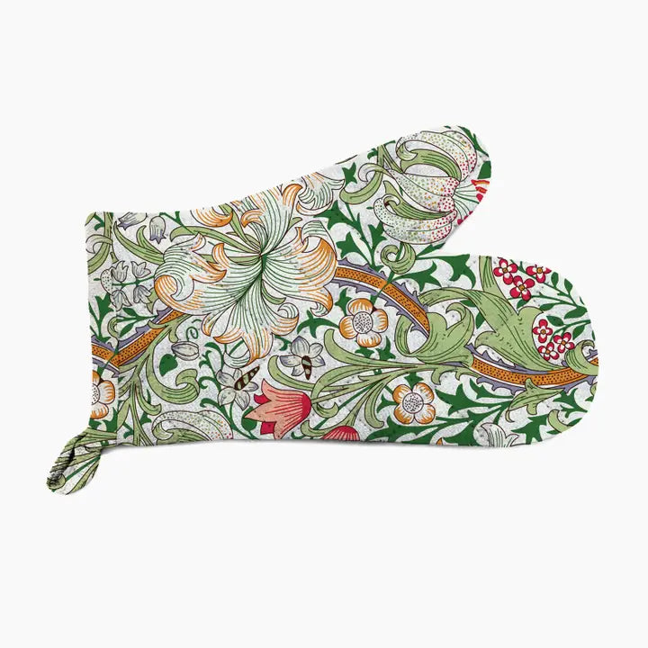 Oven Mitt William Morris "Golden Lily"