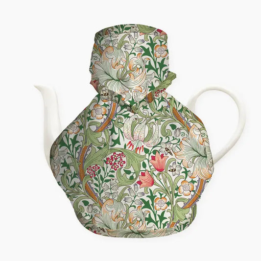 Tea Cozy Muff William Morris "Golden Lily"