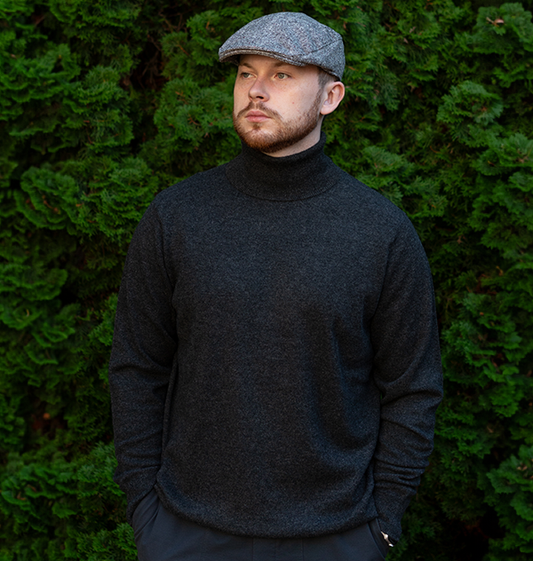 Men's Turtleneck Cashmere Sweater