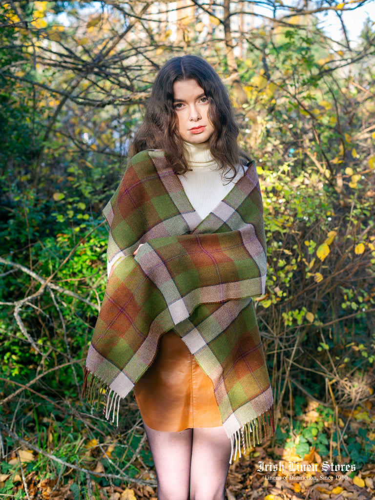 McNutt Lambswool Scarf - Autumn Plaid