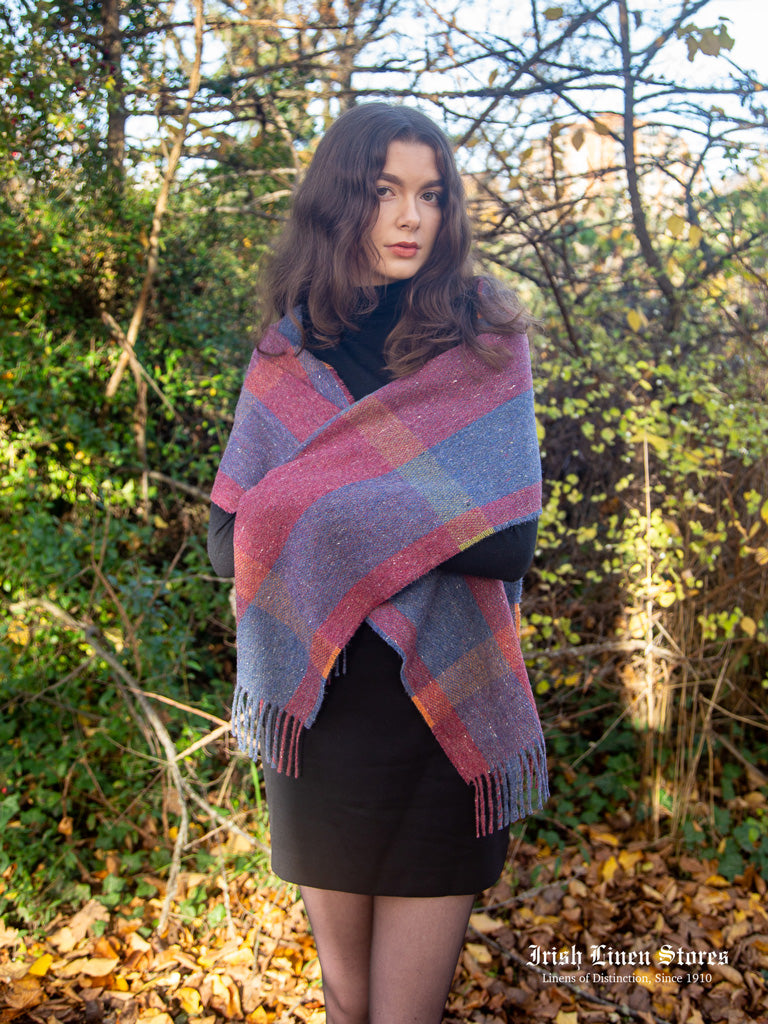 McNutt Recycled Merino Wool Scarf - Forever Mulled Berry