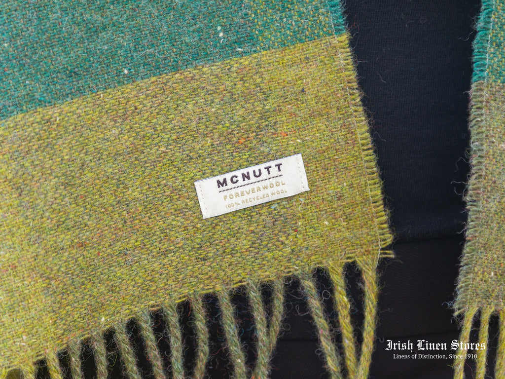 McNutt Recycled Merino Wool Scarf - Forever Seagrass