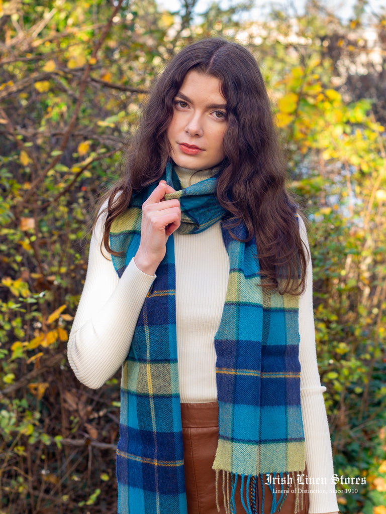 McNutt Lambswool Scarf - Riverside