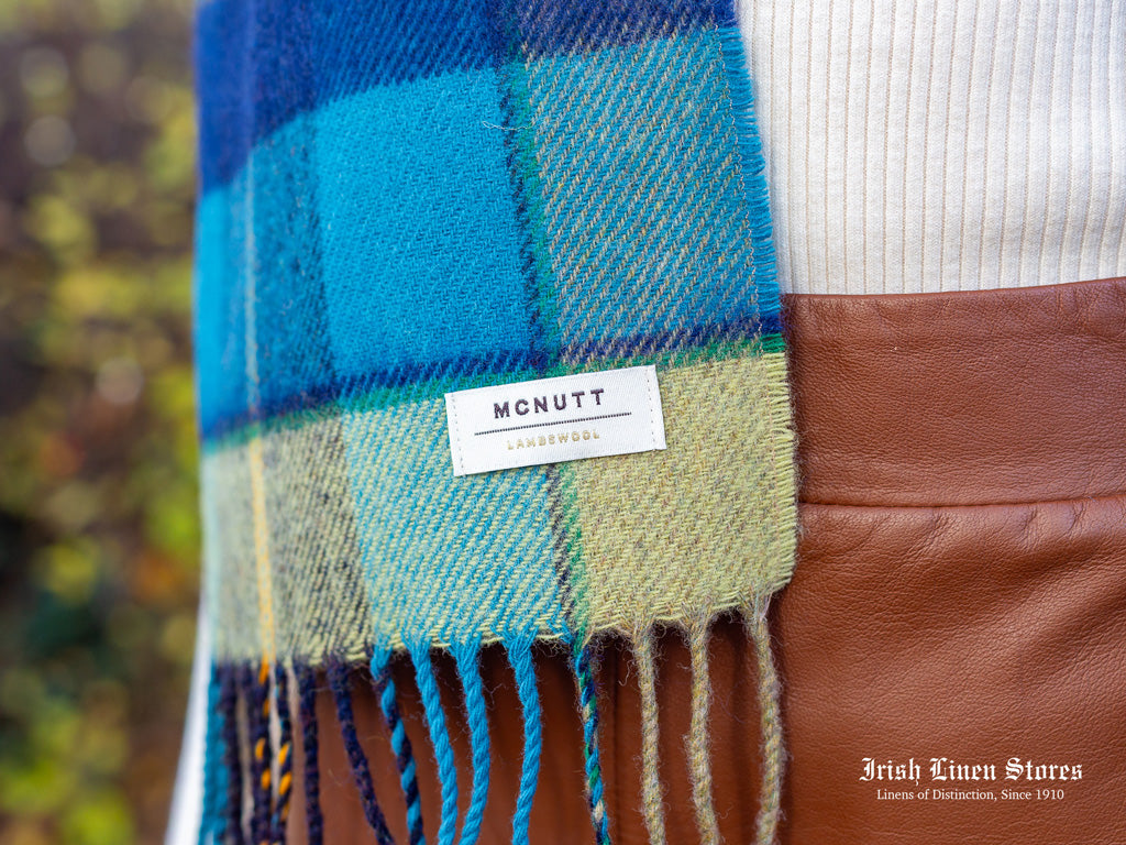 McNutt Lambswool Scarf - Riverside