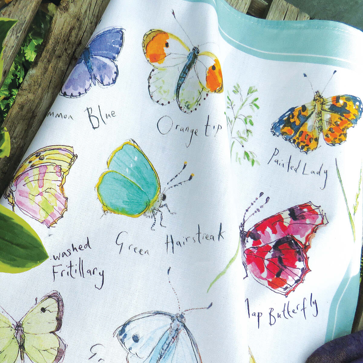 Tea Towel "Madeleine Floyd's Meadow Butterflies"