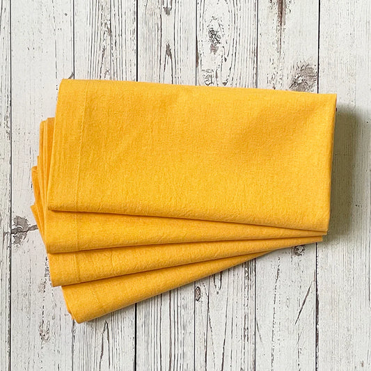 Cotton Napkins - Yellow