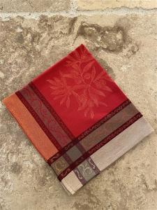 L'Ensoleillade Jacquard Napkin: "Olive"