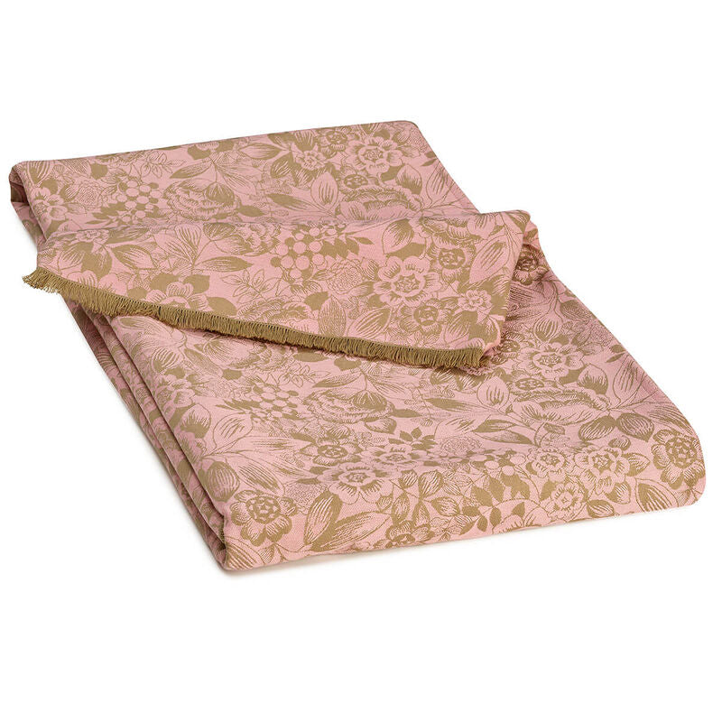 Le Jacquard Francais Small Nomad Tablecloth "Osmose" Aspen Pink
