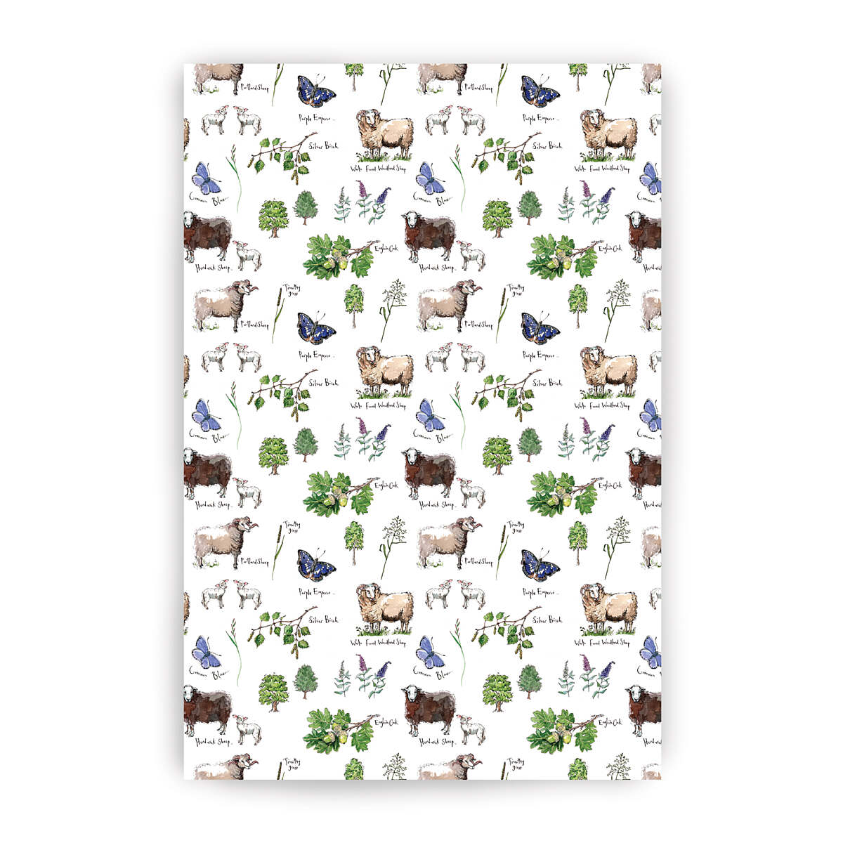 Tea Towel "Out In The Fields"