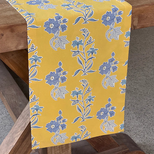 Cotton Runner - Rhiann Yellow