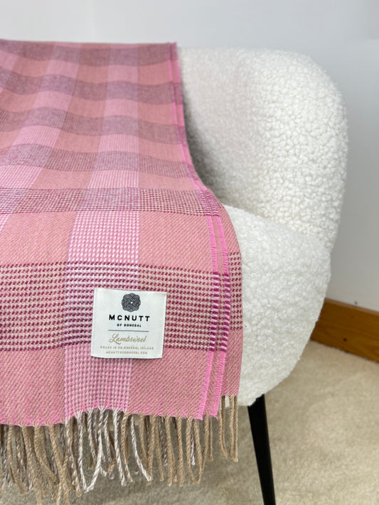 McNutt Supersoft Merino Lambswool Throw "Saoirse"