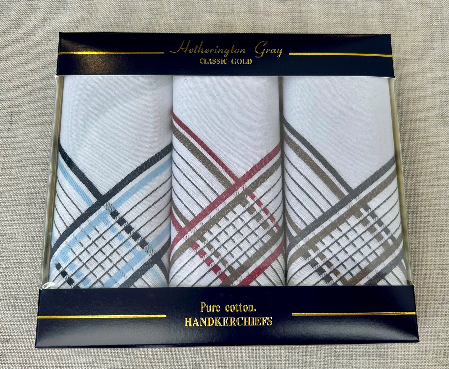 Handkerchief Men's - Box Set of Three (Mixed Colours)
