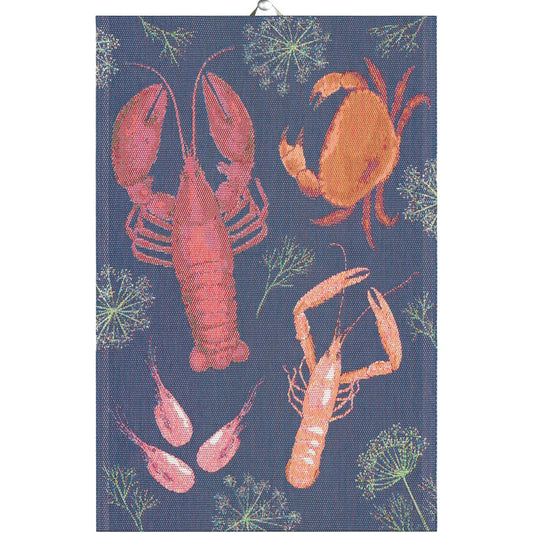 Ekelund Tea Towel: "Skaldjurfest"