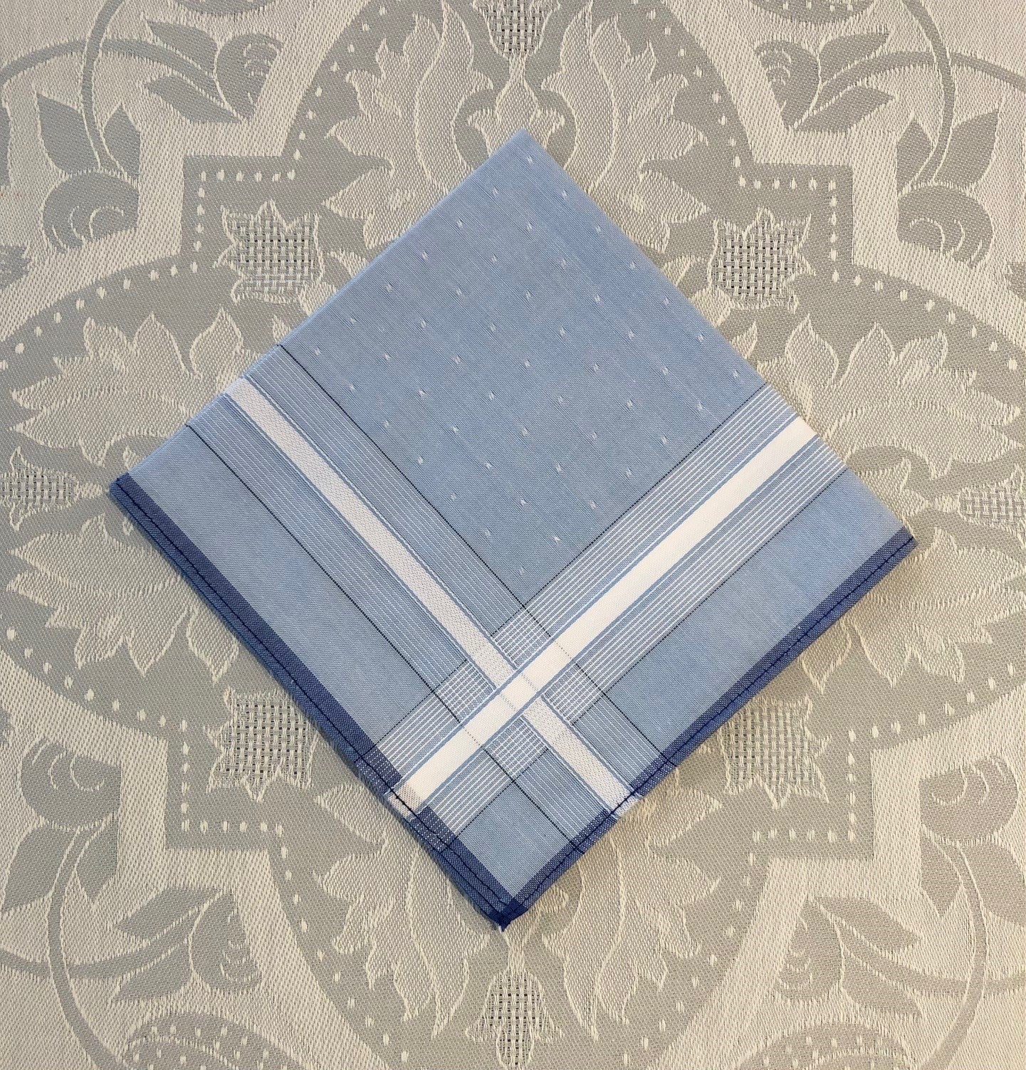 Handkerchief Ladies - "Sophie" Cotton Woven Borders