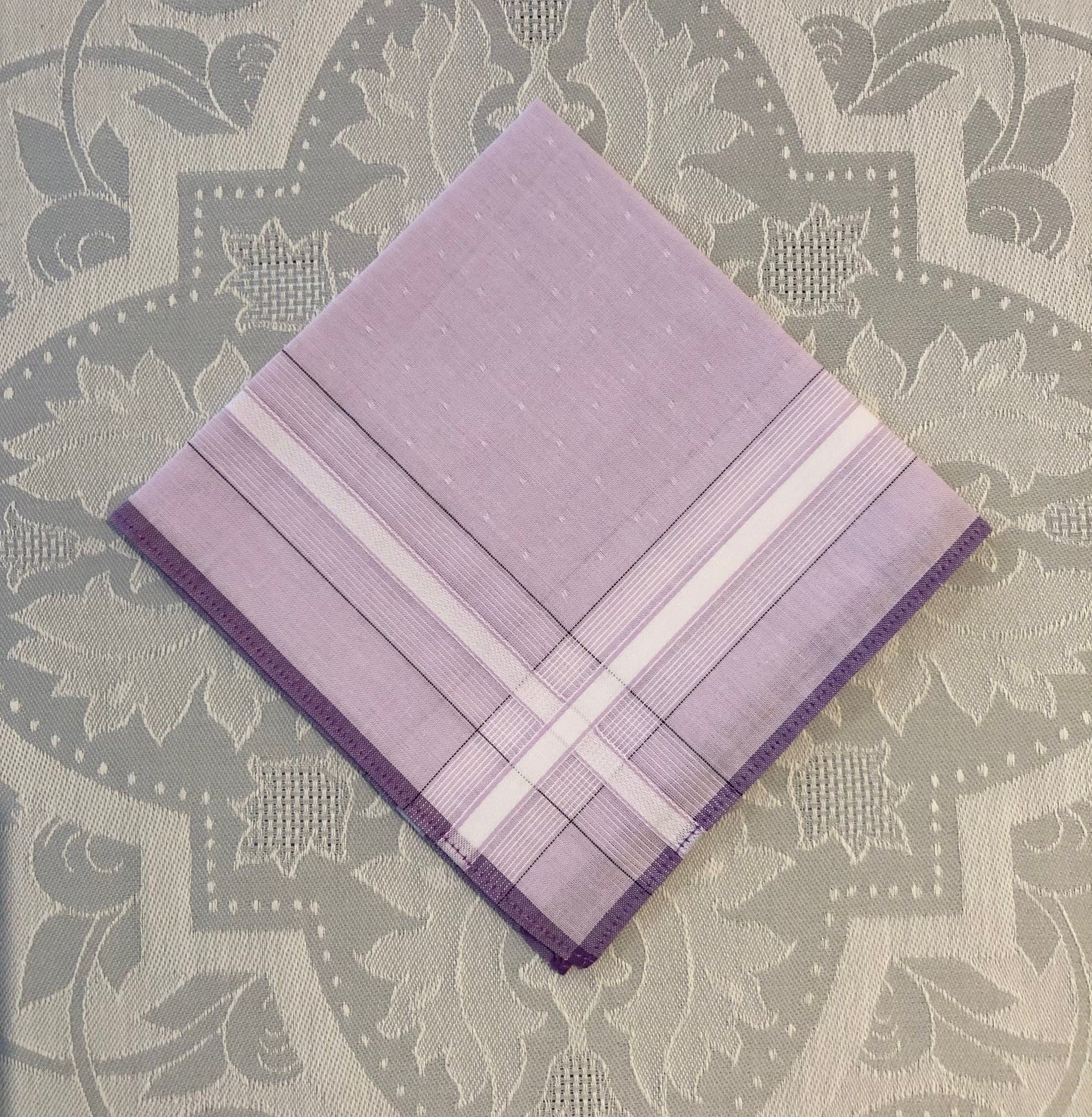 Handkerchief Ladies - "Sophie" Cotton Woven Borders