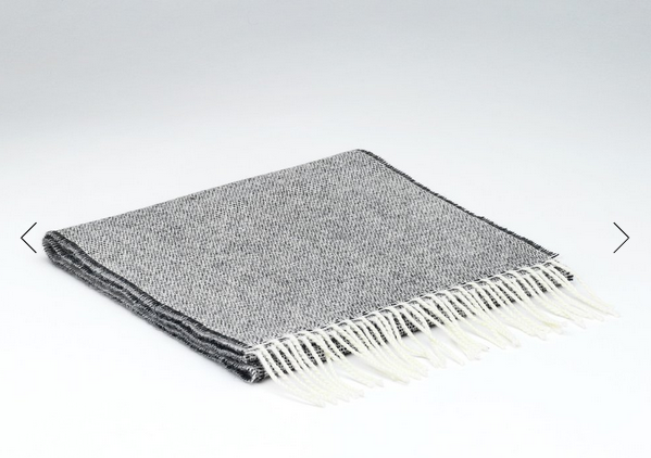 McNutt Lambswool Scarf - Spotted Stone