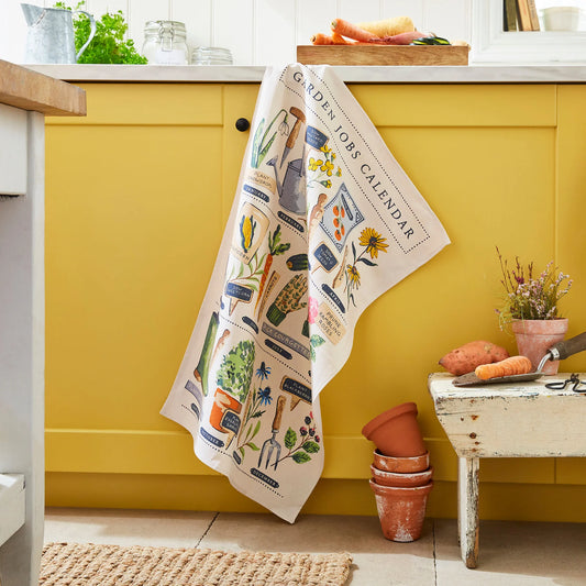 Tea Towel "Time To Grow"