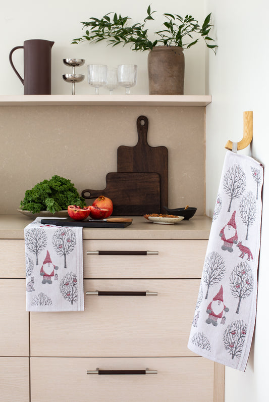 Ekelund Tea Towel: "Tomteliv"