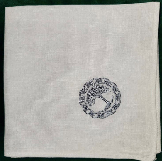 Handkerchief Ladies - Linen With Tree of Life