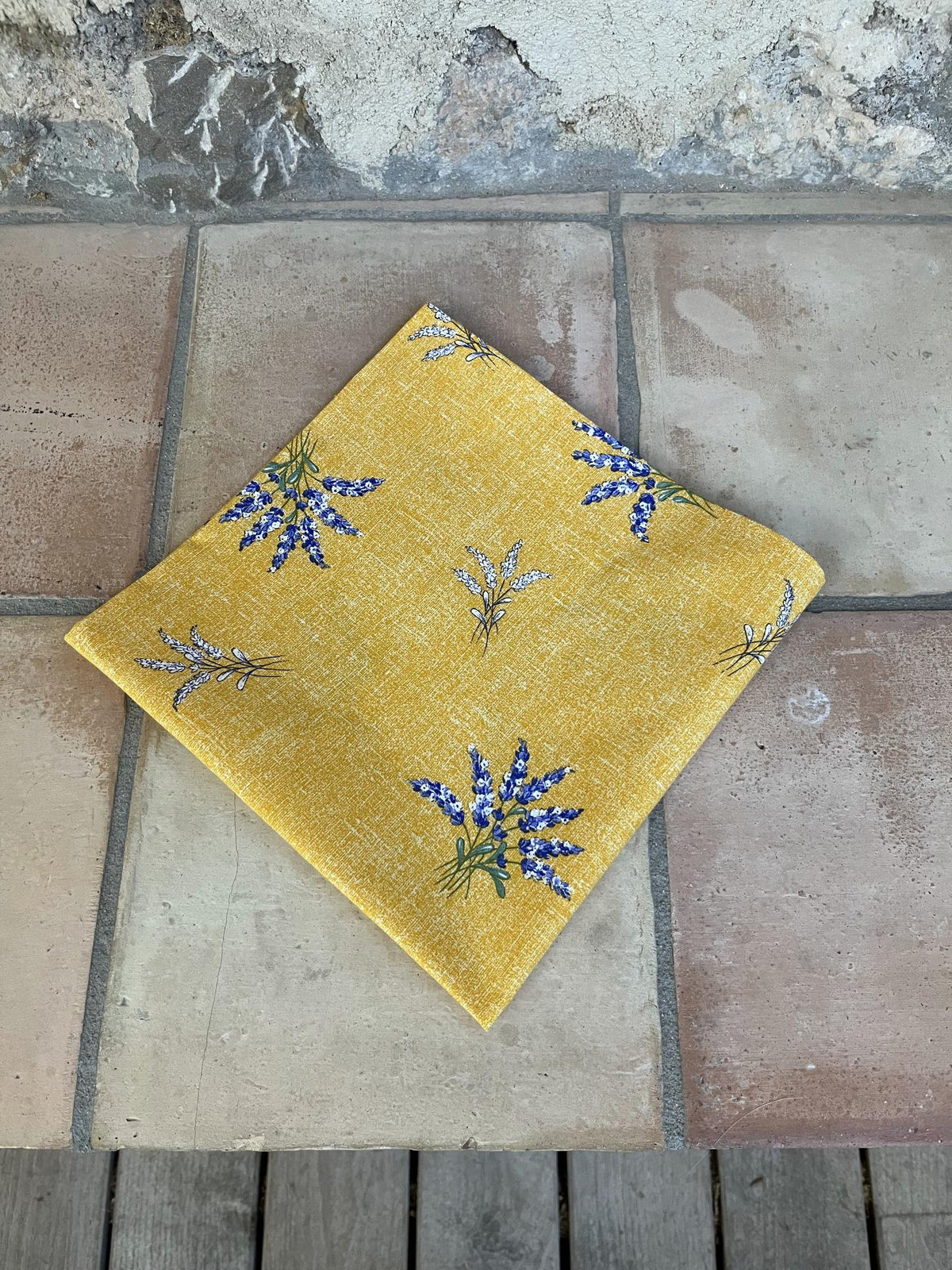 L'Ensoleillade Cotton Napkin: "Valensole All Over"
