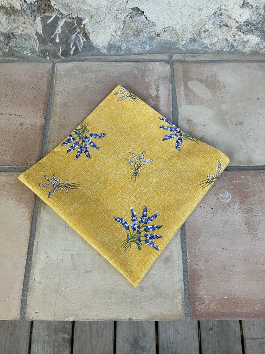 L'Ensoleillade Cotton Napkin: "Valensole All Over"