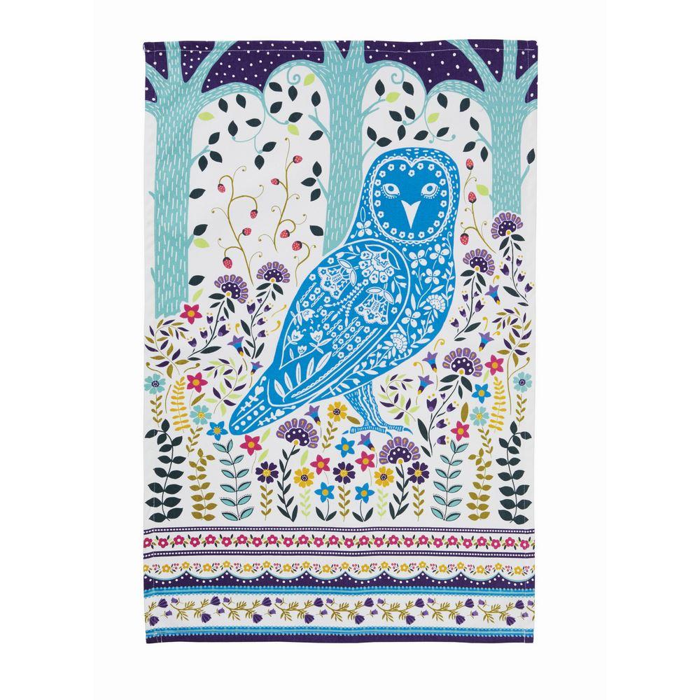 Tea Towel "Woodland Owl"