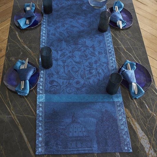 Le Jacquard Francais Table Runner "Symphonie Baroque" Dusk