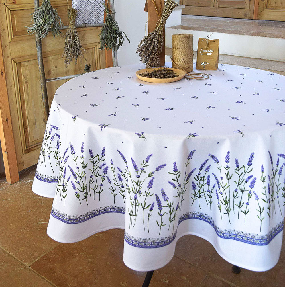 L'Ensoleillade Tablecloth: "Lavandines"